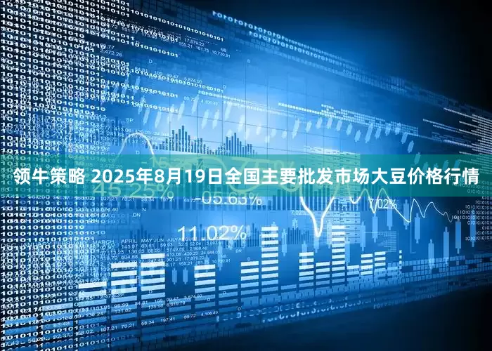 领牛策略 2025年8月19日全国主要批发市场大豆价格行情